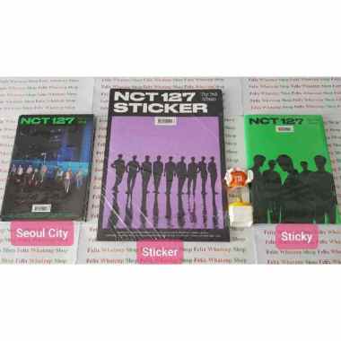 NCT 127 Sticker [3rd Album] Official Album SEALED STICKER