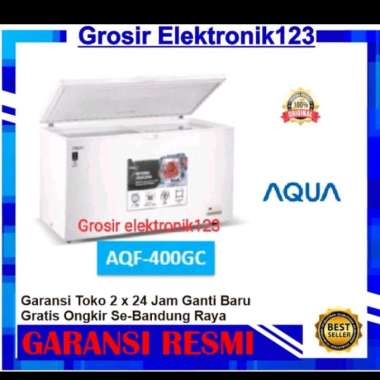 CHEST FREEZER AQUA AQF 400 GC FREEZER BOX AQUA AQF-400GC