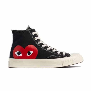 cdg converse low top