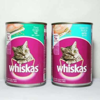 Makanan Kucing Basah//Whiskas Kaleng 400gr
