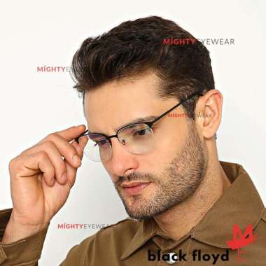 Kacamata Anti Radiasi Photocromic Bluechromic Blueray Black Floyd FRAME SAJA