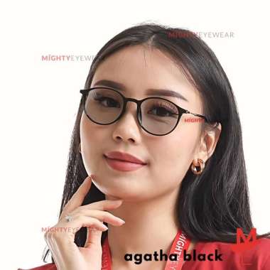 Kacamata Photocromic Antiradiasi Blueray Agatha Korea Gaya Wanita +BlueRayBening