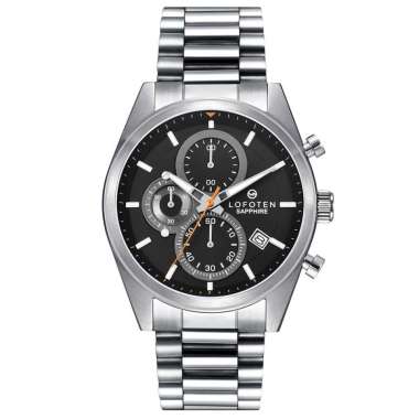 LOFOTEN Jam Tangan Analog Pria F-6519MC Stainless Steel SS-4