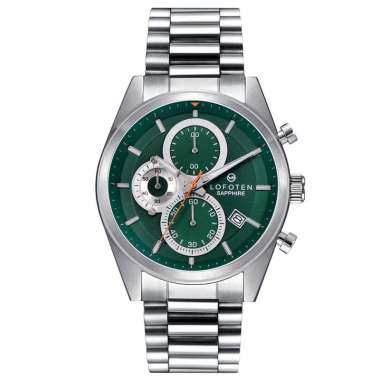 LOFOTEN Jam Tangan Analog Pria F-6519MC Stainless Steel SS-6