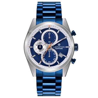 LOFOTEN Jam Tangan Analog Pria F-6519MC Stainless Steel SBL-5
