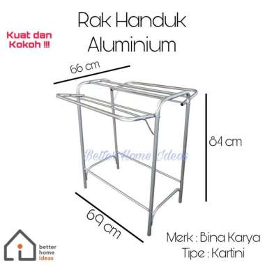 Rak Handuk ALUMINIUM KARTINI - BINA KARYA