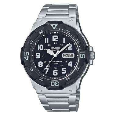 CASIO MRW-200HD - Jam Tangan Pria - Stainless Steel Hitam.