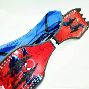 JUMBO GROSIR Snakeboard Goyang Skateboard - Multicolor [Motif Random] - Multicolour