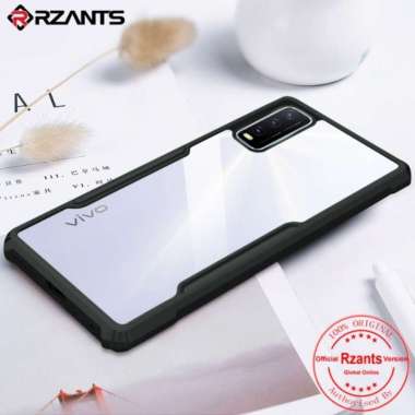 Promo Case Transparan Vivo Y20 / Y20i / Y20s / Y12s Softcase Clear Back Cover VivO Y12s Hitam