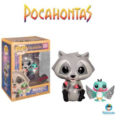 Funko POP! Disney Pocahontas Meeko with Flit (Earth Day) Action Figure