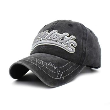 Baseball cap : ATHLETICS - Topi Baseball Topi Pria Topi Snapback One Size BLACK