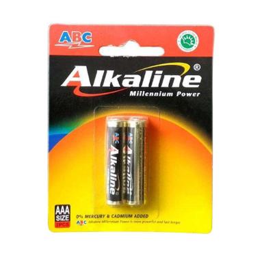 Alkaline AAA / A3 Baterai [2pcs] Hitam Gold