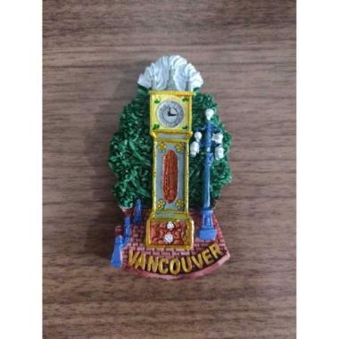 Fridge Magnet Tempelan Kulkas Souvenir Negara Kanada Canada Vancouver CA005 005 Multicolour