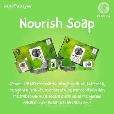 Sabun Leafhea Glutha Soap Original - Garansi member resmi ( 1pcs Sabun )