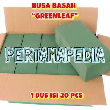 FLORAL FOAM BASAH/ BUSA HIJAU BASAH/ GABUS BUNGA HIDUP/ OASIS Aquaria