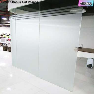 Sticker kaca sanblast