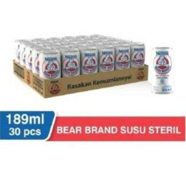 SUSU BEAR BRAND 1 DUS [30 KALENG x 189 mL]
