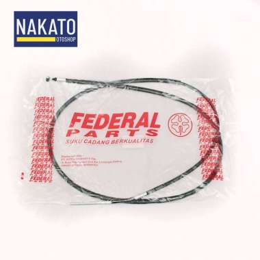 Federal Kabel Rem Depan Motor for Honda Beat Black Hitam