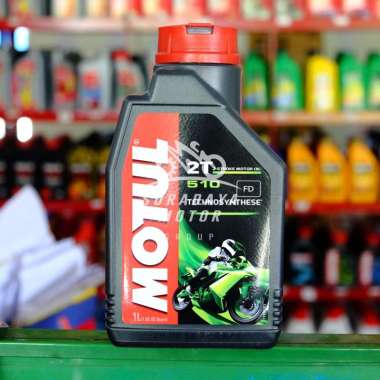 Motul 2T 510 Technosynthese Oli Samping [1000 mL]