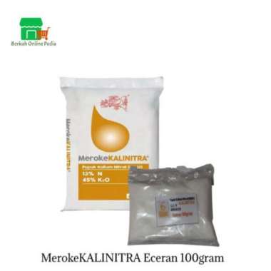 Pupuk Meroke KALINITRA Eceran 100 Gram / Kalinitra MEROKE Eceran