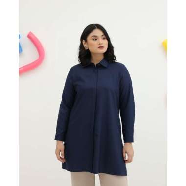 Geulis.id DAILY TUNIC (5 warna) Tunik S Navy
