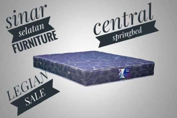 central springbed legian mattras only uk 160 180x200
