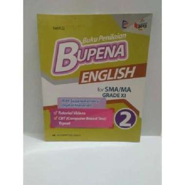 Bupena english bahasa inggris kelas 2 sma (XI) penerbit erlangga K13