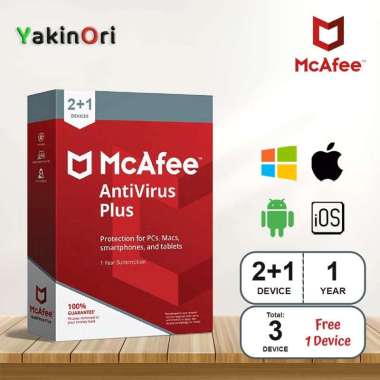 Jual Mcafee Antivirus Plus Original Murah - Harga Diskon ...