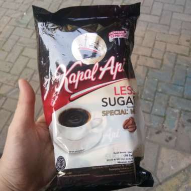 Promo Harga Kapal Api Special Mix Less Sugar per 10 sachet 21 gr - Blibli