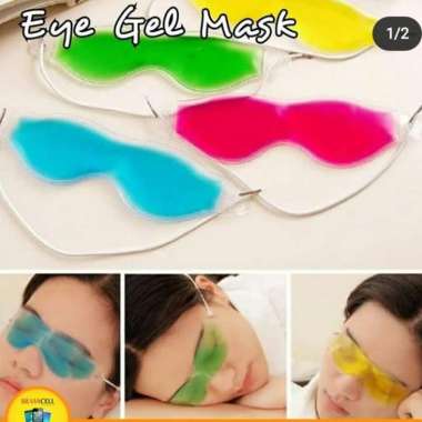 Eye Mask Gel / Sleeping Eye Mask / Masker Gel Penutup Mata Saat Tidur