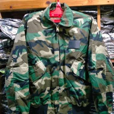Jaket Bomber Loreng US