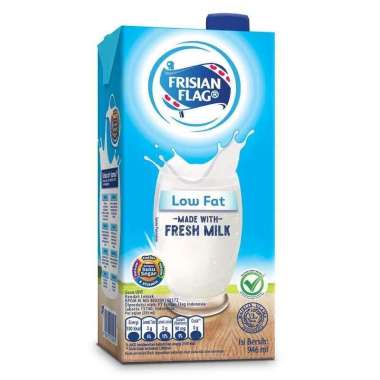 Frisian Flag Uht Low Fat Vanila  946Ml