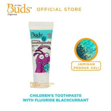 BUDS CHILDREN TOOTHPASTE 1-3Years BLACKCURRANT