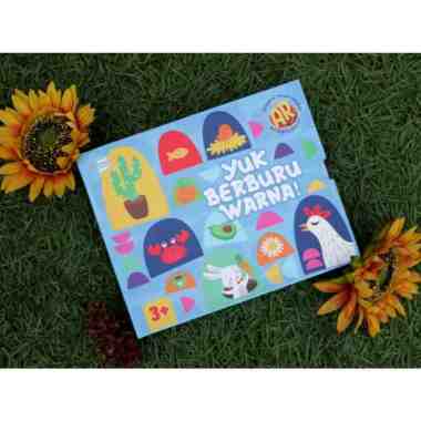 Mizan Mainan Edukatif Ar Flashlide Yuk Berburu Warna Multicolor