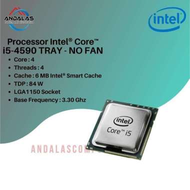 Processor Intel Core I5 4590 - Tray Socket LGA 1150