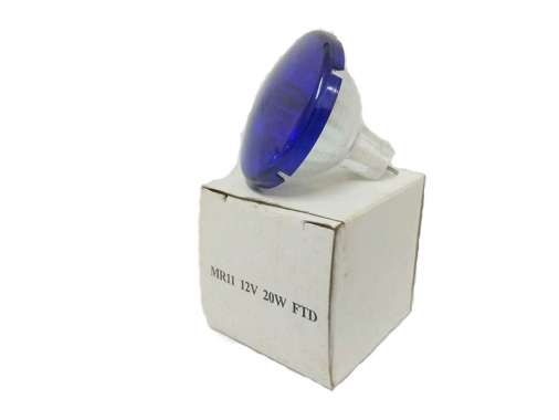 Bohlam Halogen 20w 20watt MR 11 / Halogen / Lampu Sorot Biru