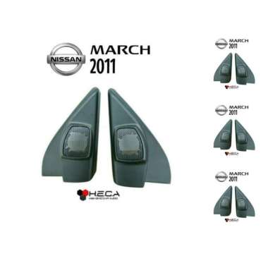 Tweeter Refitting / Dudukan Tweeter NISSAN MARCH 2011 HITAM