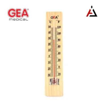 Termometer Ruangan Kayu Gea / Thermometer Ruangan / Wooden Thermometer