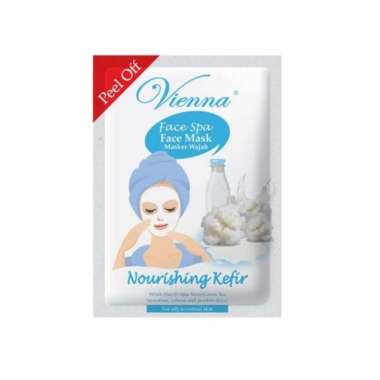 15 ML SACHET VIENNA PEEL OFF MASK / VIENNA FACE MASK / MASKER WAJAH SASET NOURISHING KEFIR