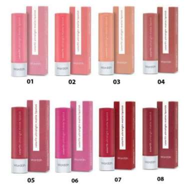 wardah colorfit ultralight matte lipstik 03 caramel nude