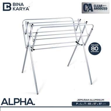 JEMURAN ALUMINIUM ALPHA BINA KARYA 83 cm