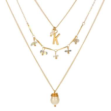 Promo Mirrored Collar Necklace Shiny 