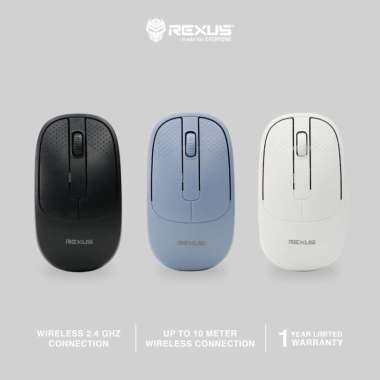 Rexus Mouse Office Wireless Q5 Putih