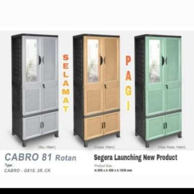 Lemari Napolly Container Cabro 81 R81X 5R CK R81.5R Rak Napoly