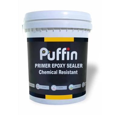 Puffin Epoxy Bodycoat Chemical Resistant 40% Cat Lantai [20 Kg Set] Primer JABODETABEK