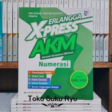 Buku Xpress AKM Numerasi SMK/MAK Erlangga