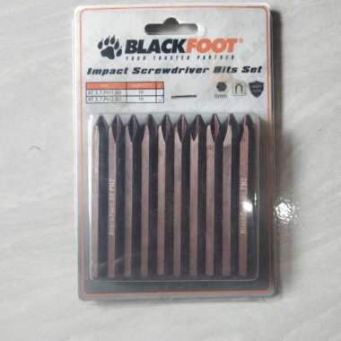 mata obeng ketok pH 1 black foot