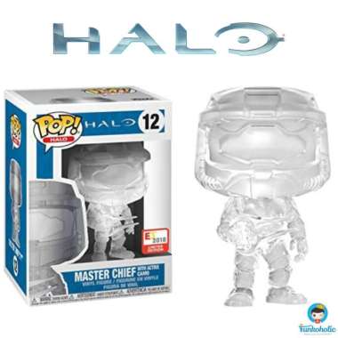 Funko POP! Halo - Master Chief with Active Camo E3 EXCLUSIVE STICKERED