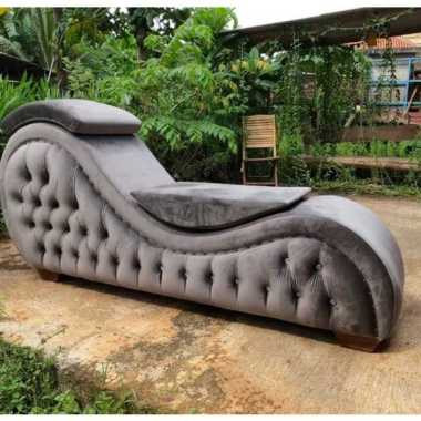 tantra sofa grey bludru