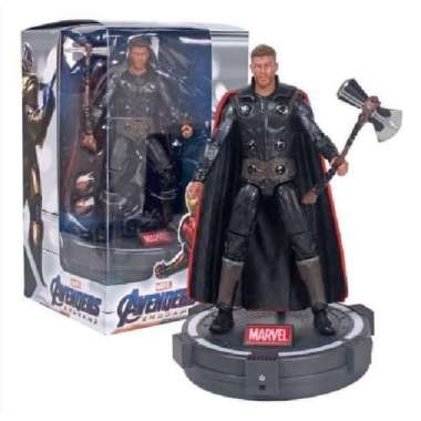Original Thor Marvel Avengers Action Figure With Light Base